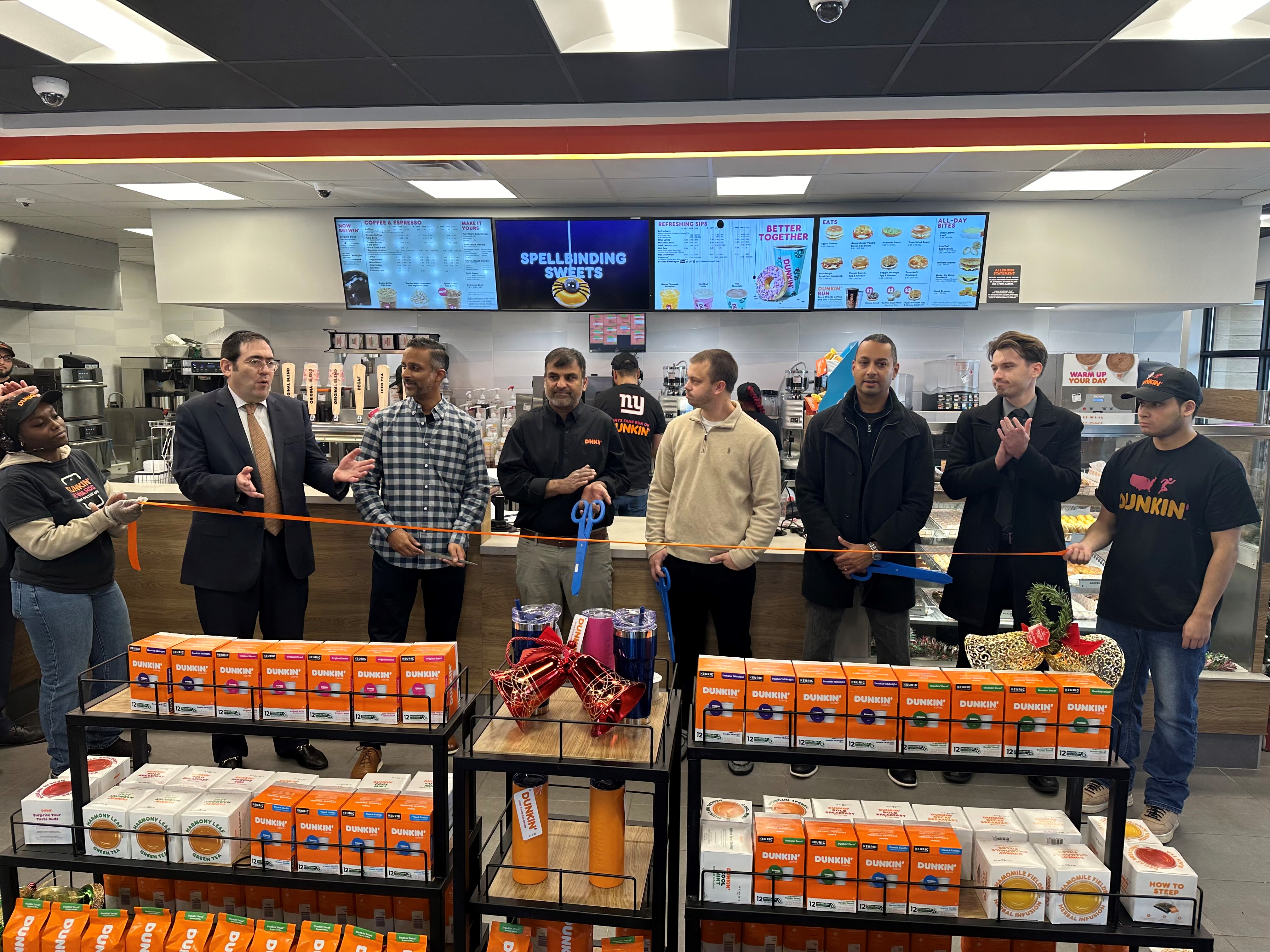 Dunkin' Re-Opening & Ribbon Cutting Ceremony